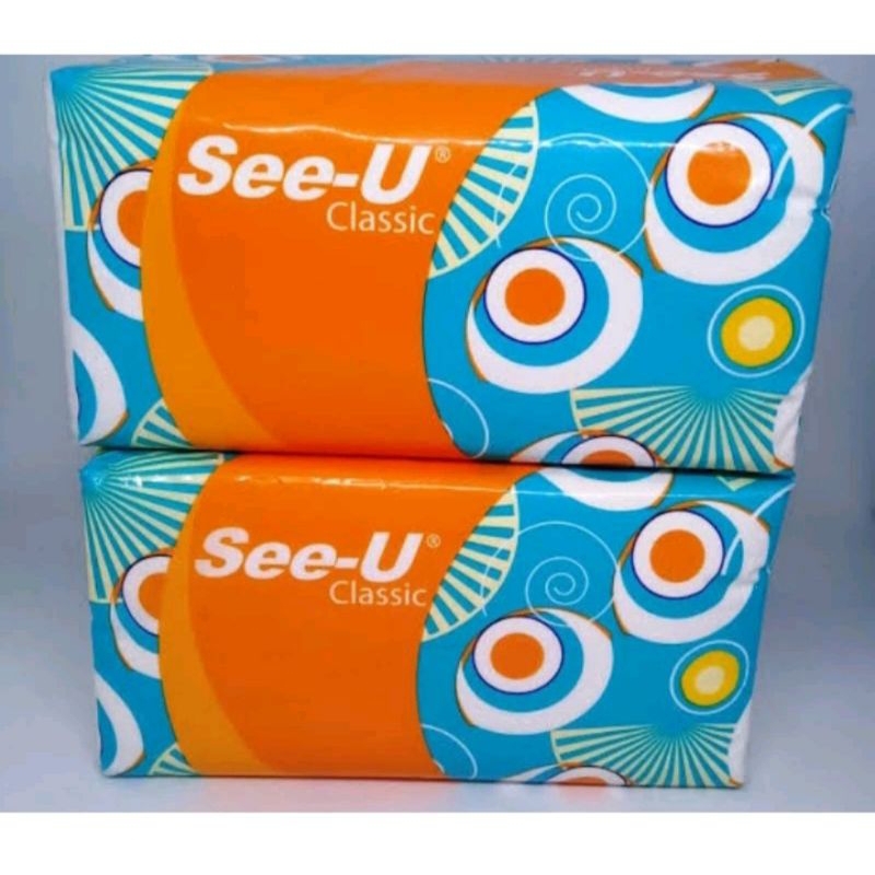 TISU TISSUE SEE U 250 SHEET / TISSU TISUE WAJAH NICE 180 SHEETS