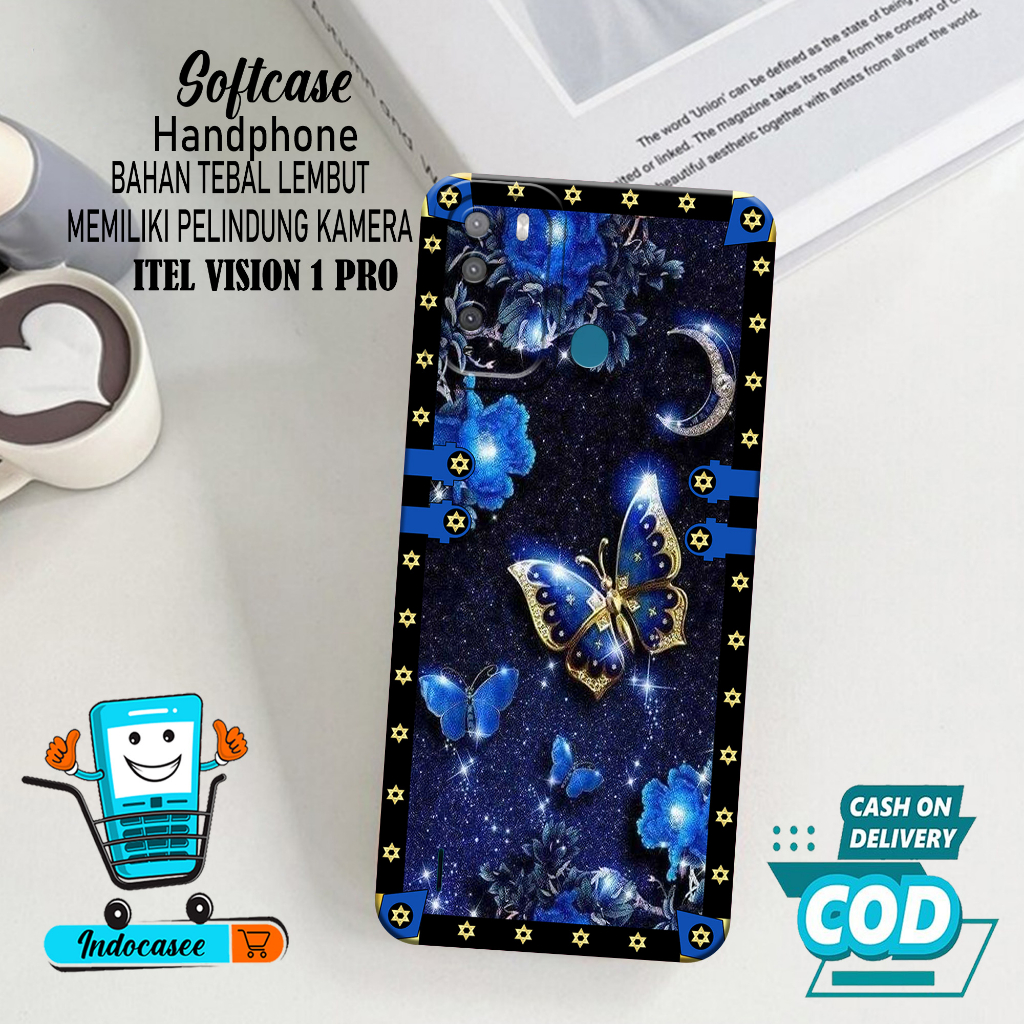 Case Hp Itel Vision 1 Pro - Softcase Itel Vision 1 Pro - Casing Itel Vision 1 Pro - Kesing Itel Visi
