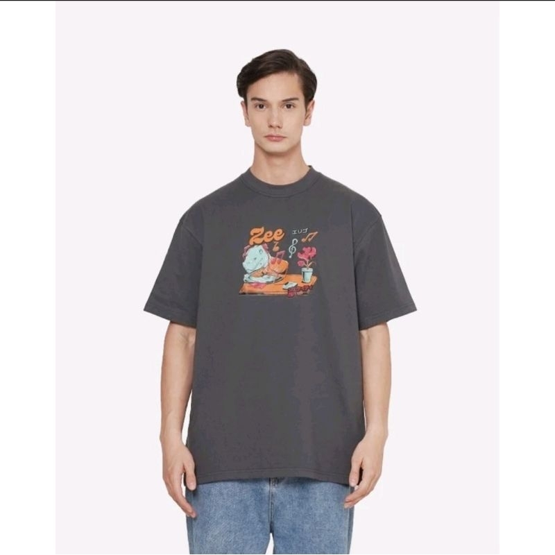 Erigo T-Shirt Oversize | JKT48 Zee Grey