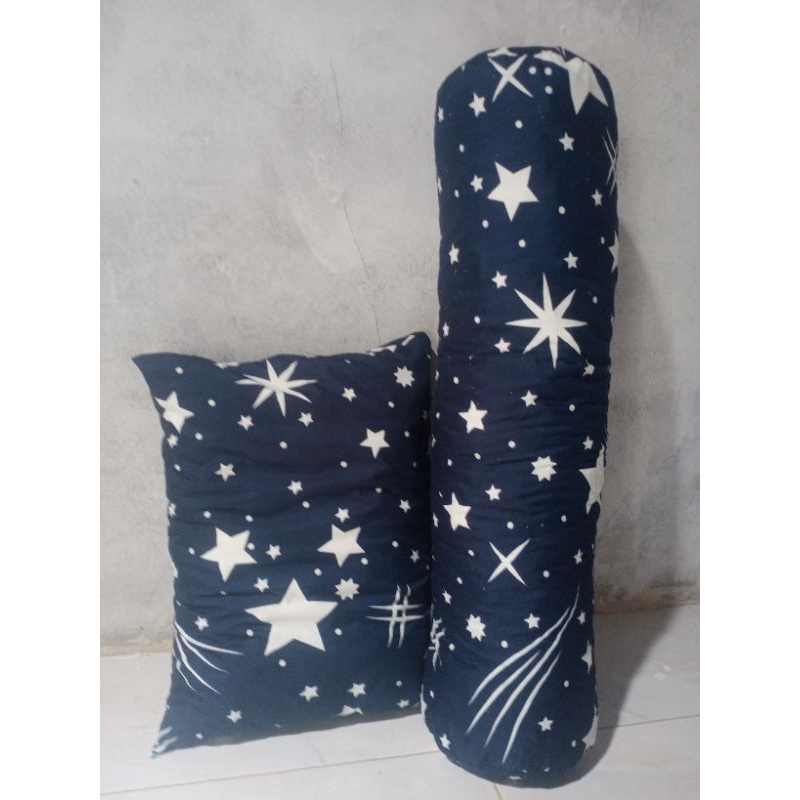 1 set bantal guling,bantal guling dewasa motif,bantal dewasa motif cantik