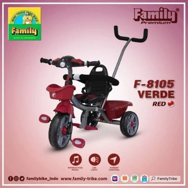 Sepeda Anak Family Stroller