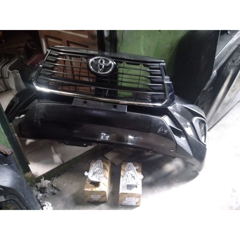 upgrade bumper depan innova reborn 2021 komplit