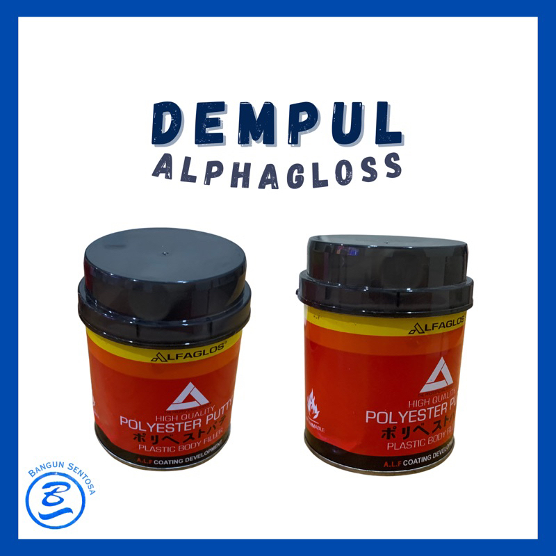 Dempul Alfaglos | 1/4kg, 1kg