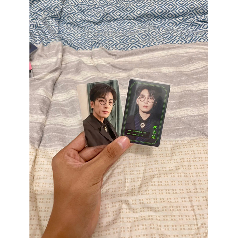 PHOTOCARD PC WONWOO POTTER GAMEBOI GAM3 BO1