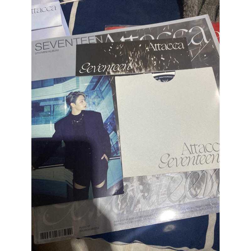 SEVENTEEN ALBUM ATTACA UNSEALED