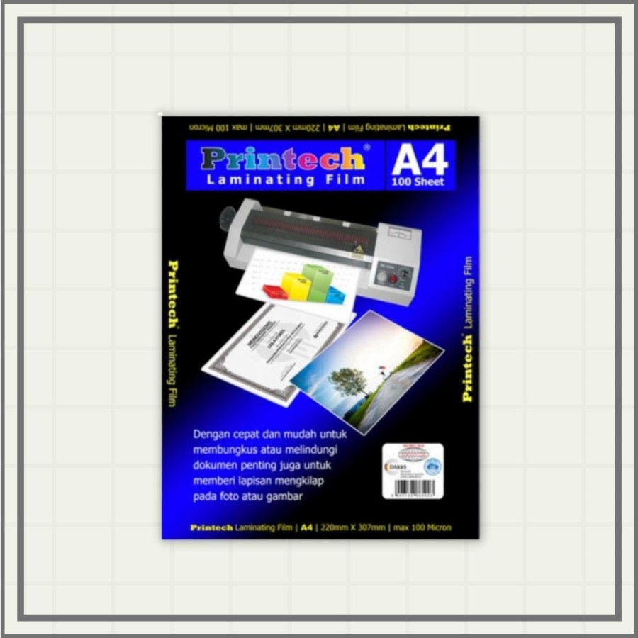 

Plastik Laminating Ukuran A4 - PRINTECH