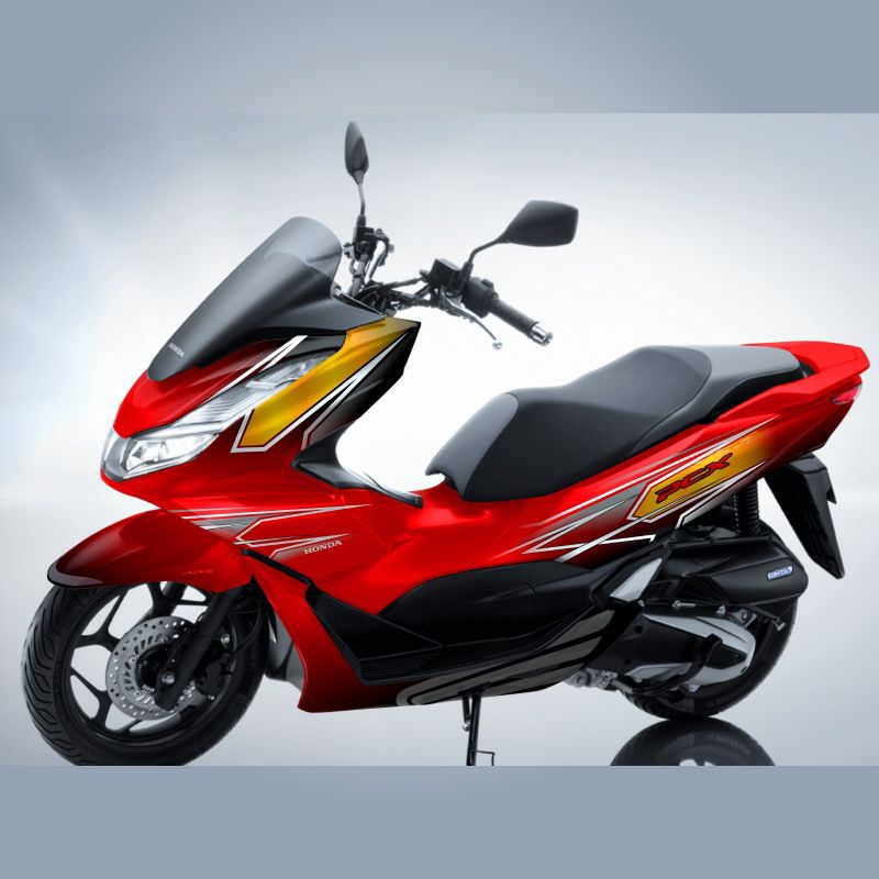 decal PCX 160/150 full body stiker variasi dekal motor Honda PCX 2022/2019