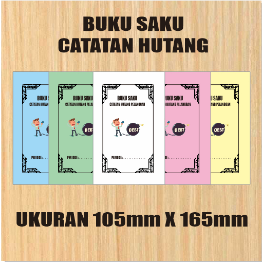 

Buku saku catatan hutang - buku catatan hutang mini