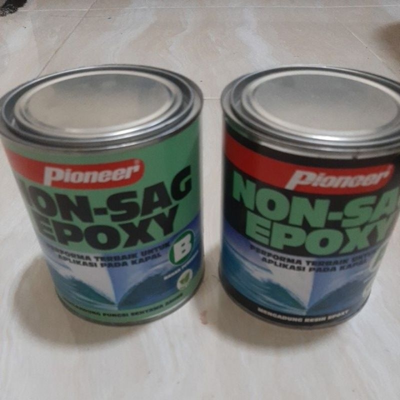 Lem Epoxy Lem Porting Dempul Ari Dempul Kapal 1,5kg Pioneer