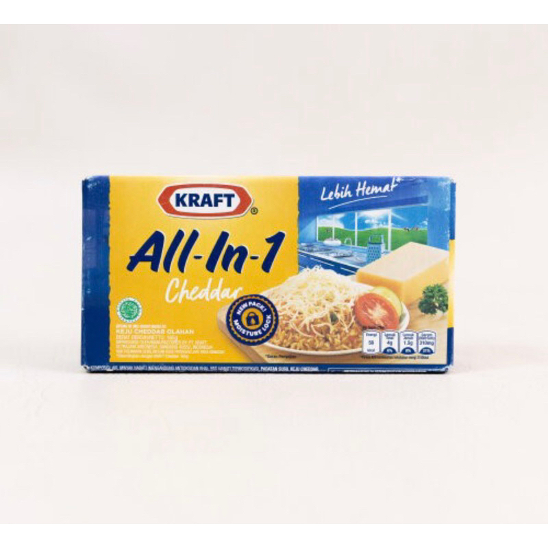 

Kraft Keju All In One Cheese 150gram