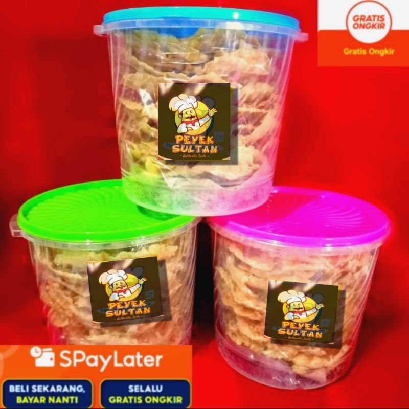 

(Toples) Peyek Rempeyek Kacang Teri Medan Rebon Kacang Hijau Murah