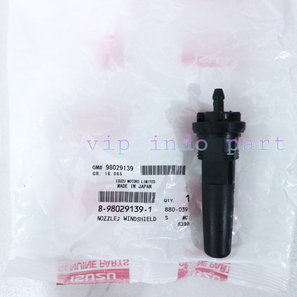 NOZZLE NOSEL AIR WIPER ISUZU TRAGA ELF NLR NMR NPS ORIGINAL ISUZU