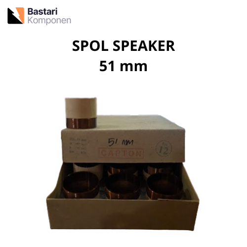 Spull Spol Spaker Spiker Voice Coil 51 mm