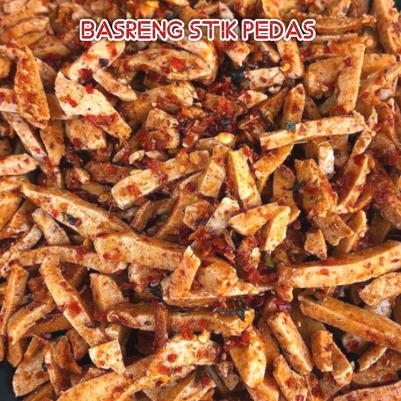 

ILAN DIHYAH SHOP - Basreng stik pedas baso ikan cemilan Snack 100gr