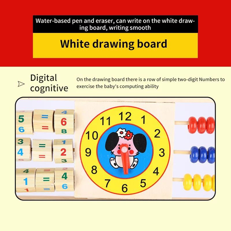 BESTPROMO Education Board Magnetic Board Mainan Papan Tulis Anak Papan Tulis Anak Magnetic Papan