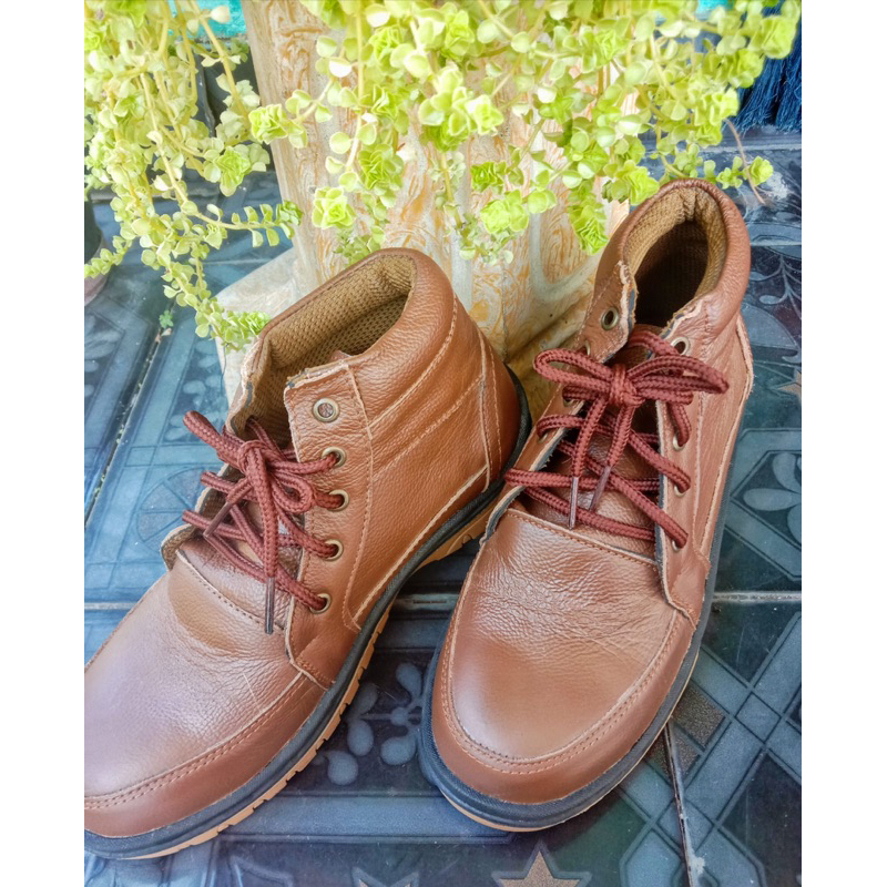SEPATU SAFETY KULIT UNISEX