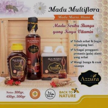 

Madu Azzura - Madu Multiflora 100gr Multiflora