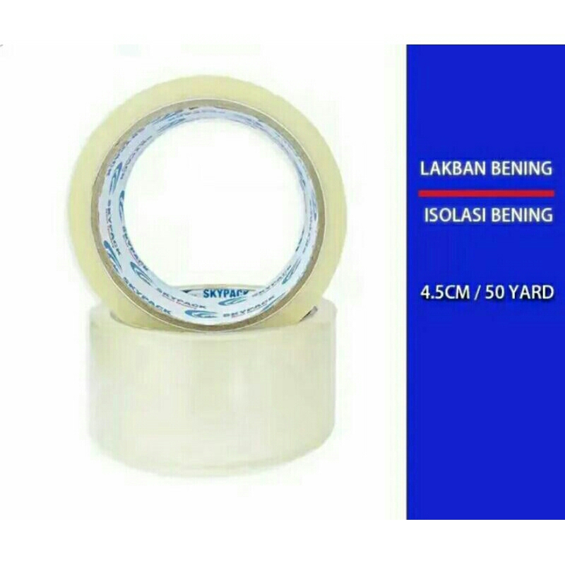 

lakban packing bening 2inch 50 yard