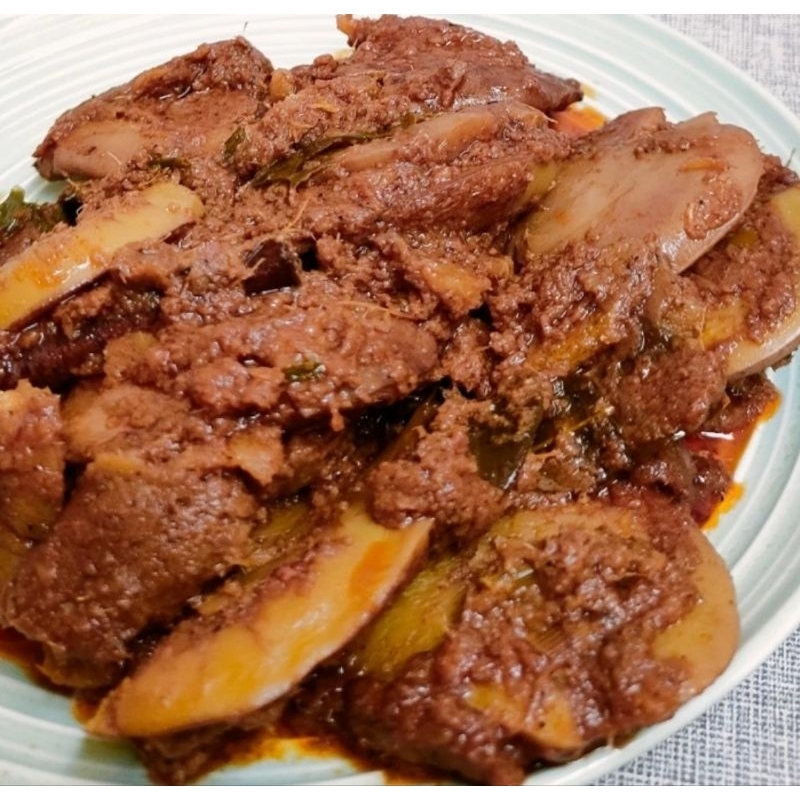 

Jengkol Rendang Buatan Mamak Vegan