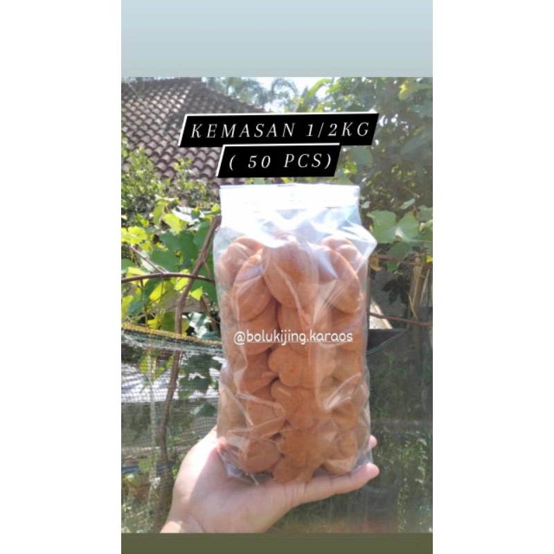 

Bolu kijing gula putih isi 50pcs