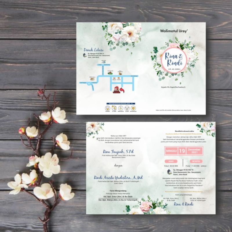 Undangan Pernikahan Unduh Mantu Murah Free Undangan Digital