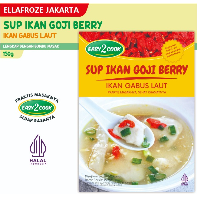 

Sup Ikan Gabus Goji Berry Easy2Cook