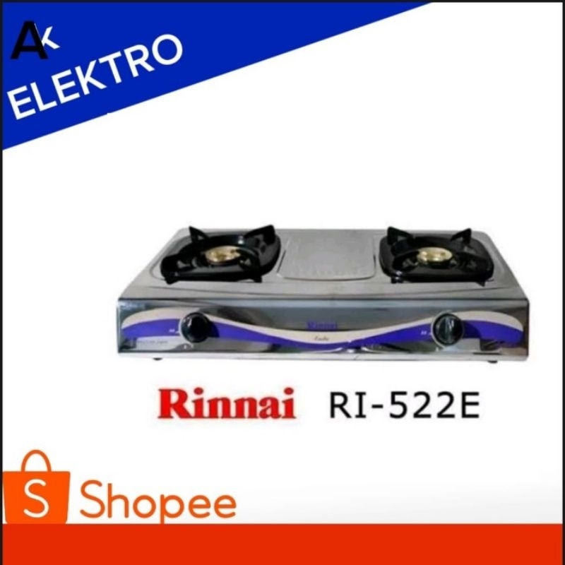 kompor 2 tungku rinnai_522E