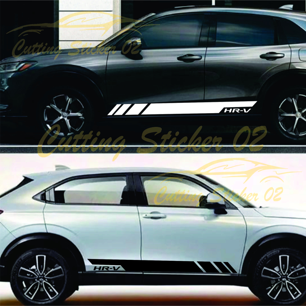 sticker cutting mobil hrv brv crv
