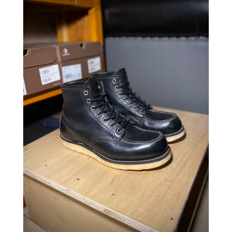 Redwing 8130 Black chrome vintage | 1907 thorogood 1957 grant stone field boot alden indy ecco stake