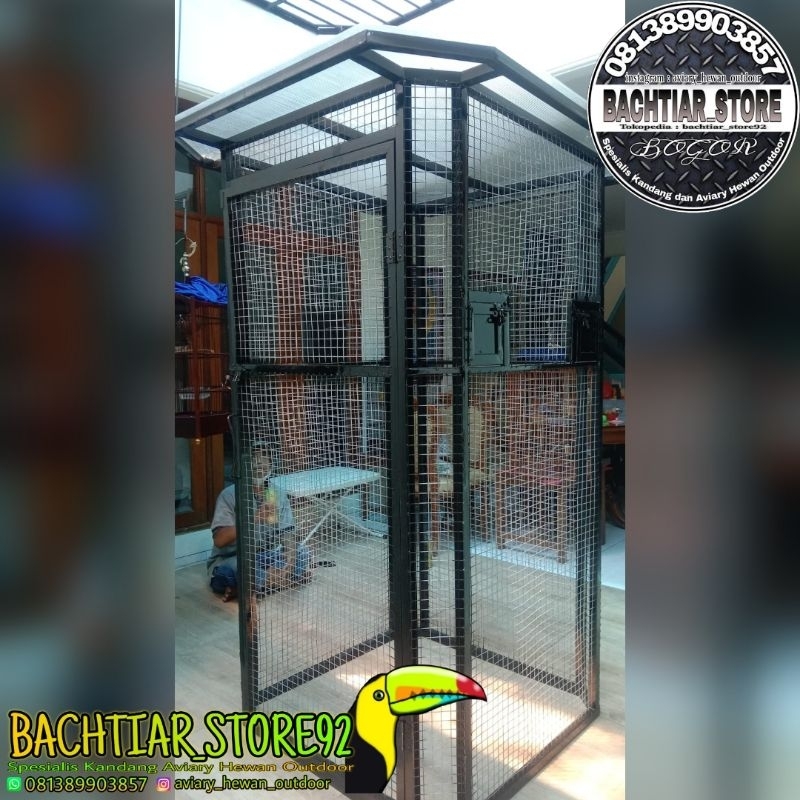 KANDANG BURUNG OUTDOOR ANTI KARAT
