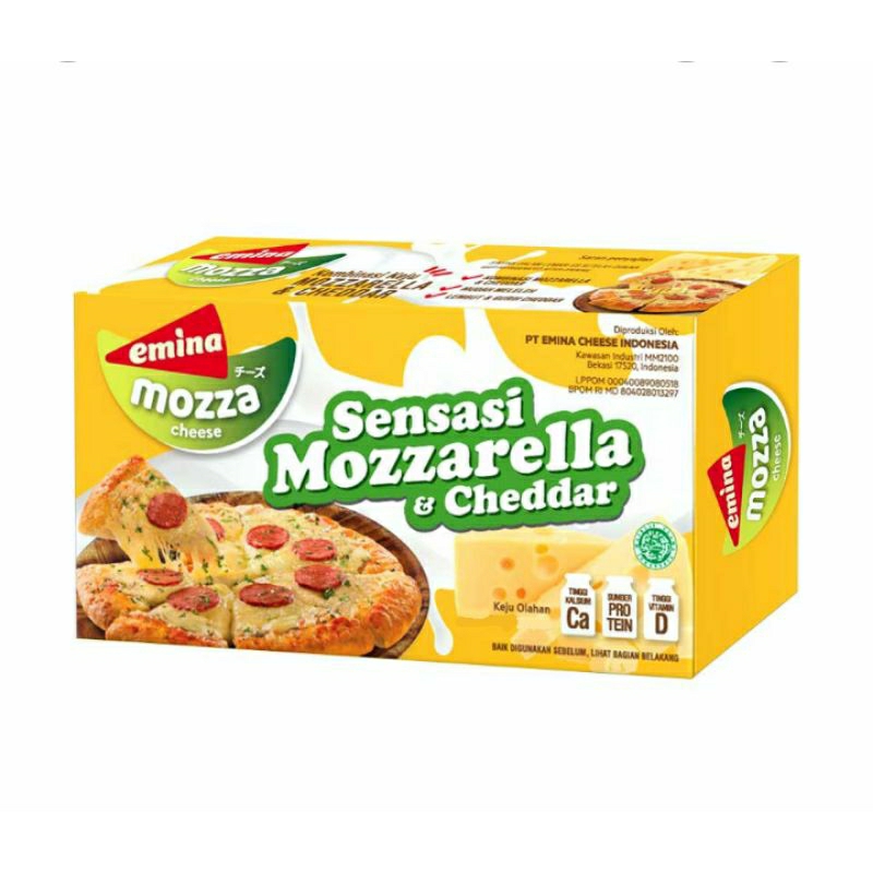 

EMINA CHEESE MOZZARELLA 160 GR KEJU