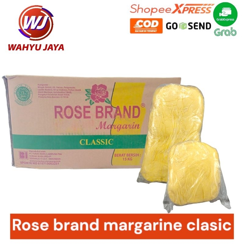 

rose brand margarine clasic 500gram-1kg