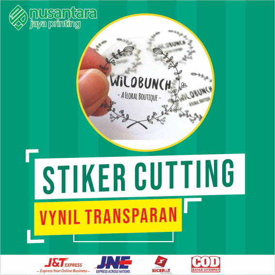 STIKER TRANSPARAN | STIKER TRANSPARAN CUSTOM MINUMAN | CETAK STIKER TRANSPARAN MURAH