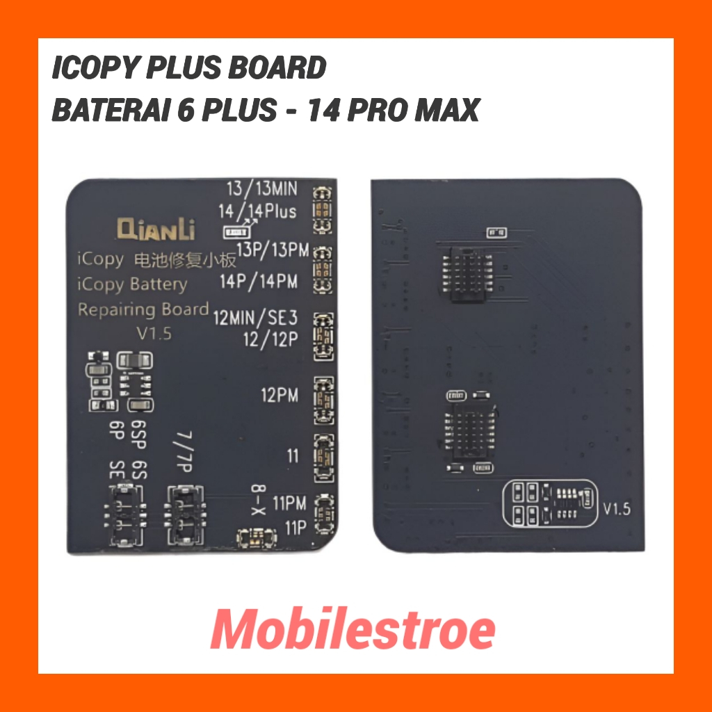 QIANLI / ICOPY PLUS BOARD BATERAI UNTUK IP 6 PLUS - 14 PRO MAX