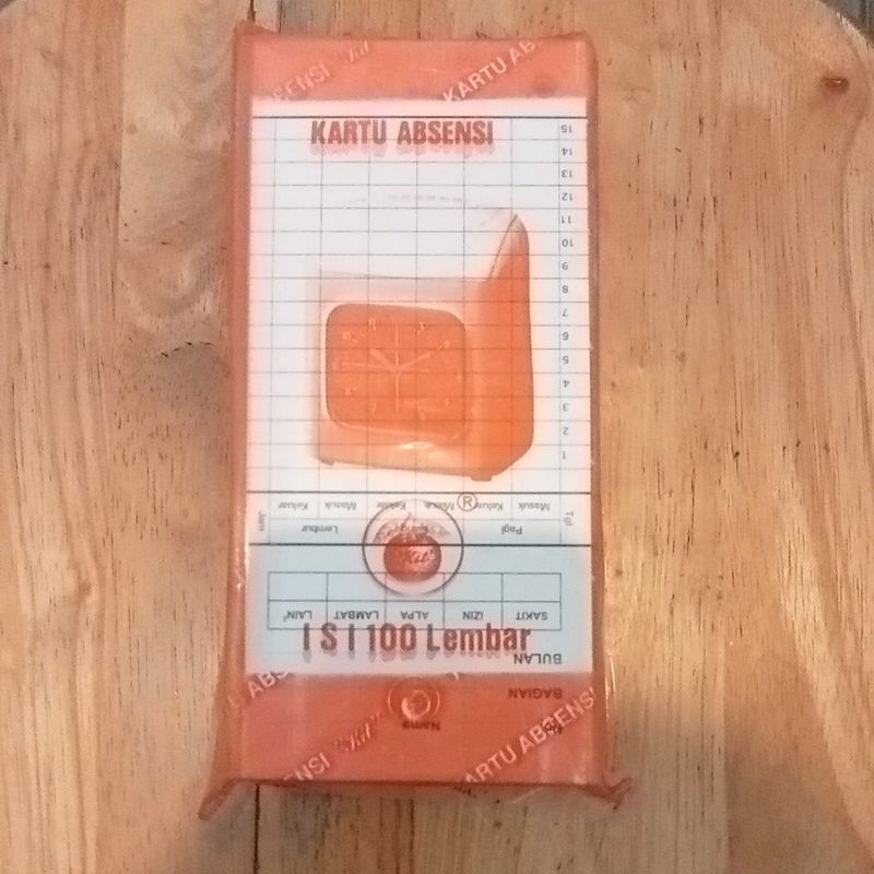 

kartu absensi