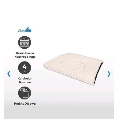 sleep lite/OPP kasur lipat/Foldable matras 80x180 Ace Hardware