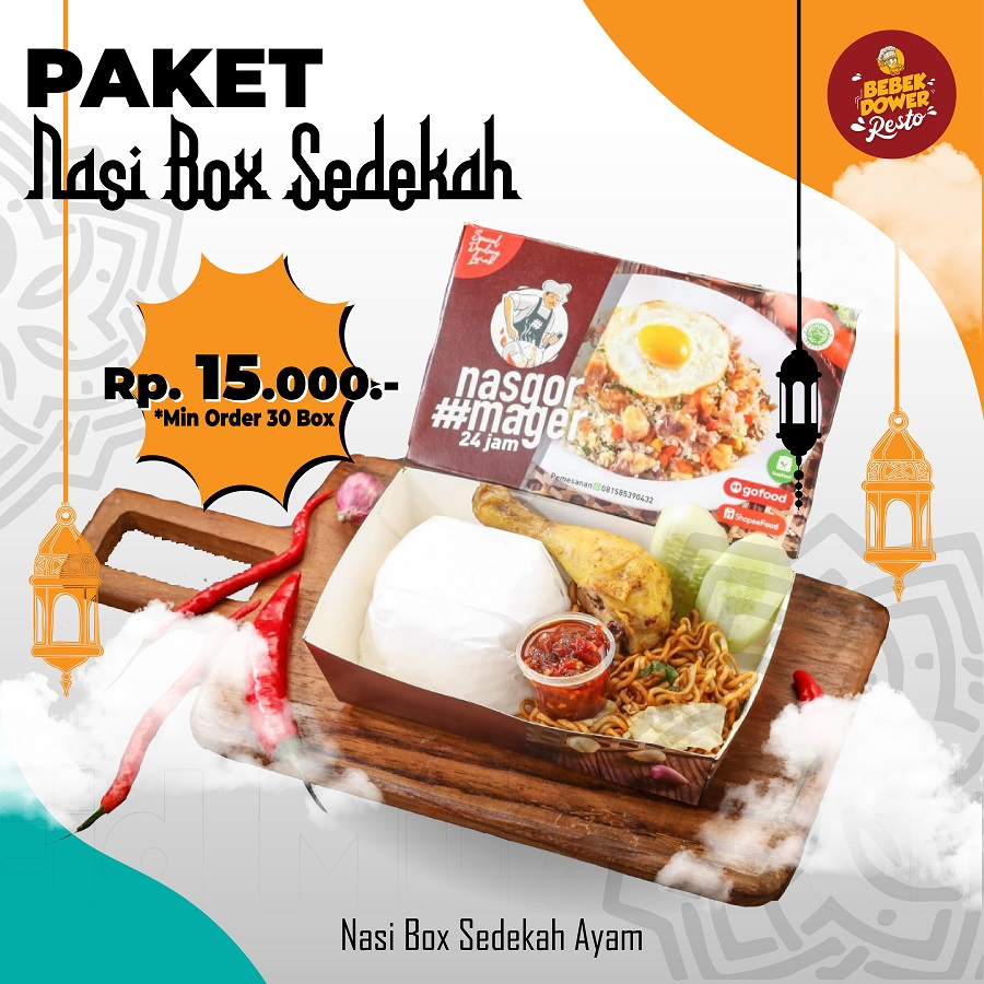 

Nasi Box / Nasi Kotak Sedekah