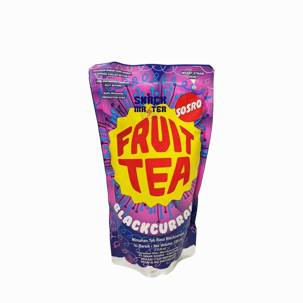 

Fruit Tea Pouch - Netto 200mL xx