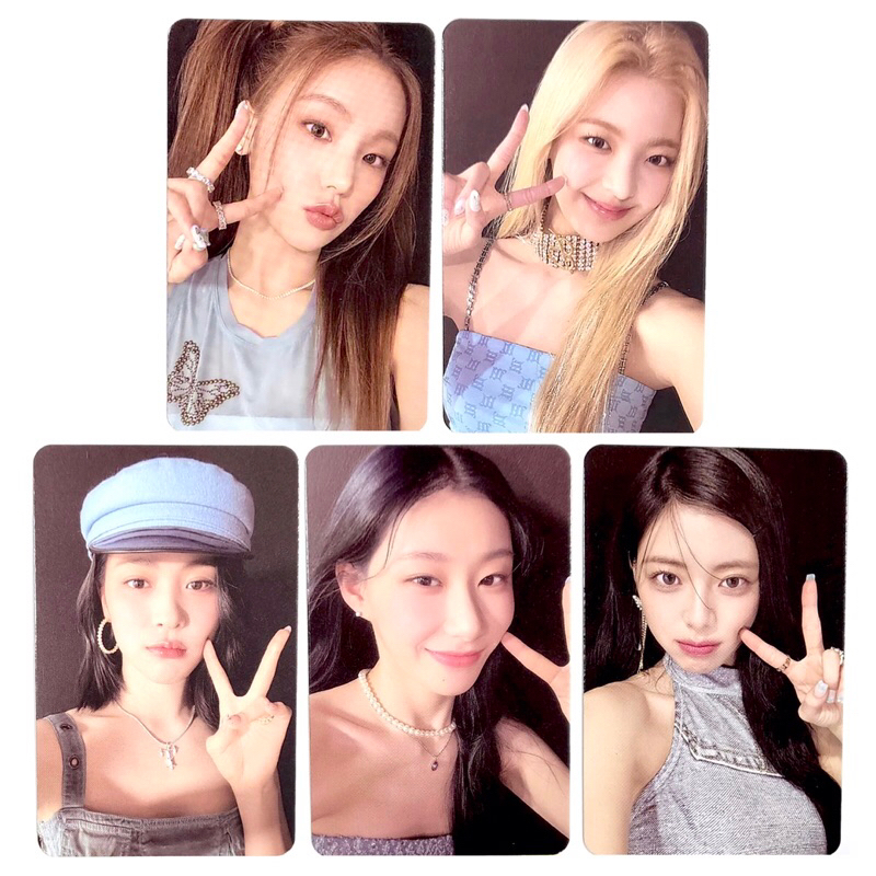 Itzy KILL MY DOUBT Official Photocard - pc cassette album ver cake casette