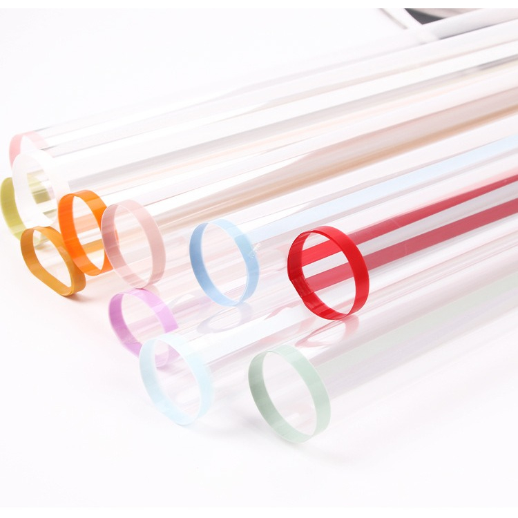 

Flower wrapping cellophane bening list warna