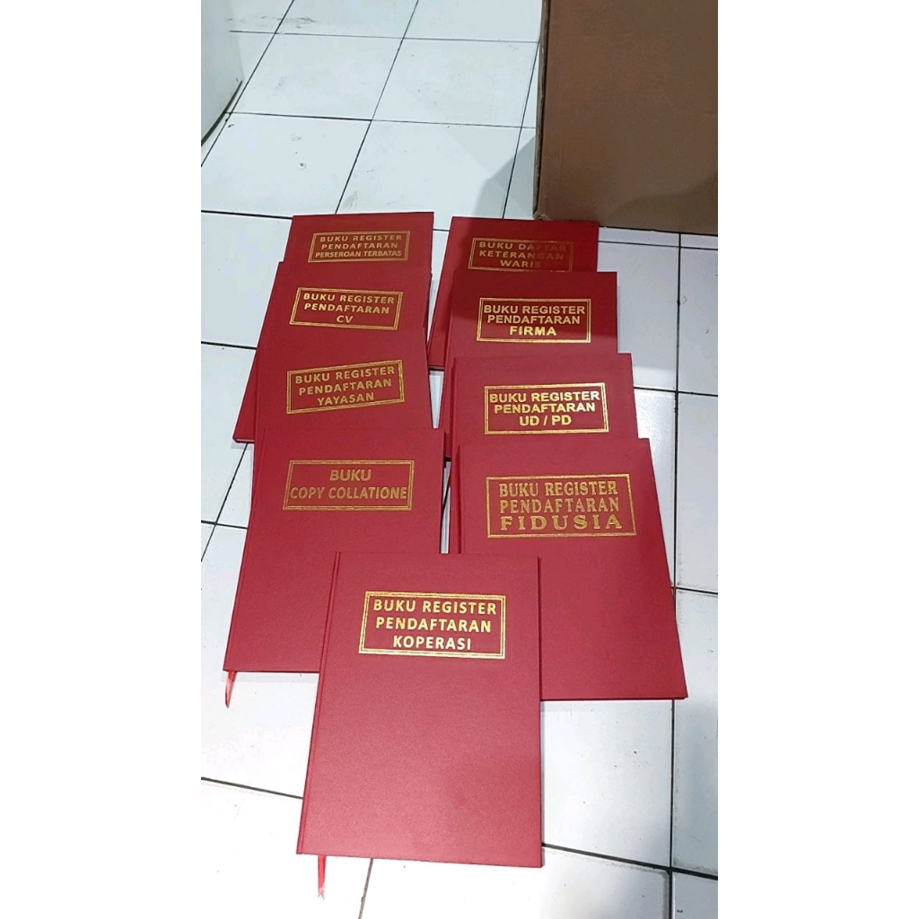 

Paket 9 Buku Tambahan Reportorium Notaris