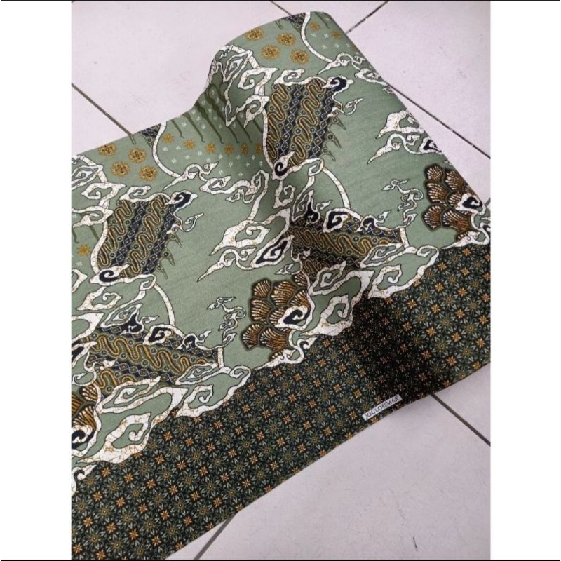 kain batik meteran katun mega mendung bakal bawahan kebaya