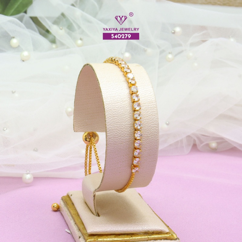 Yaxiya jewelry Gelang serut berlian