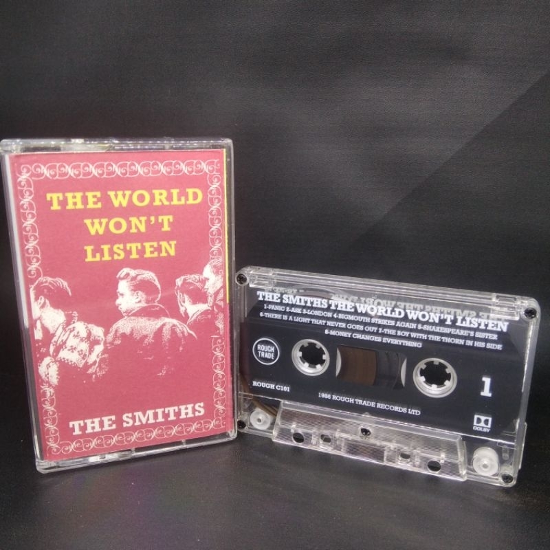 Kaset Pita The Smiths The World Wont Listen Bootleg Tape