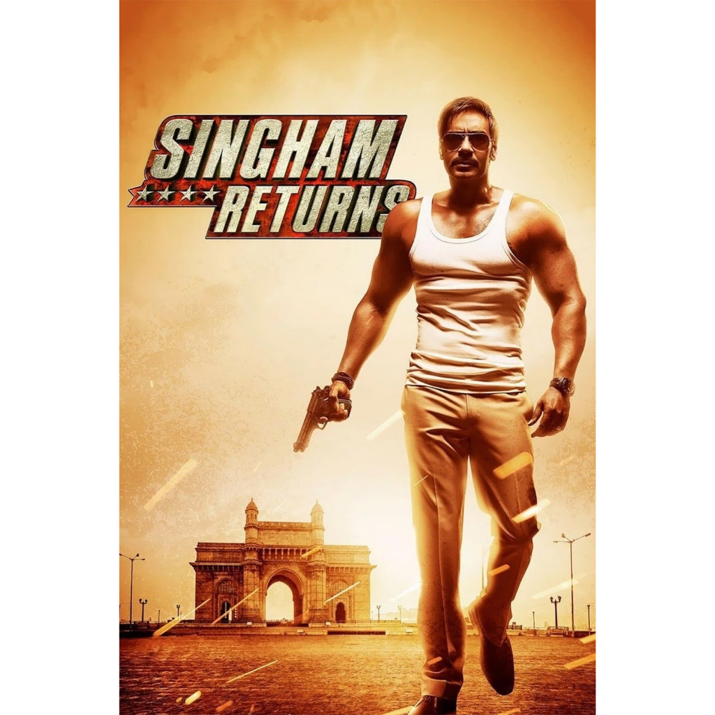dvd kaset film india Singham Returns (2014)