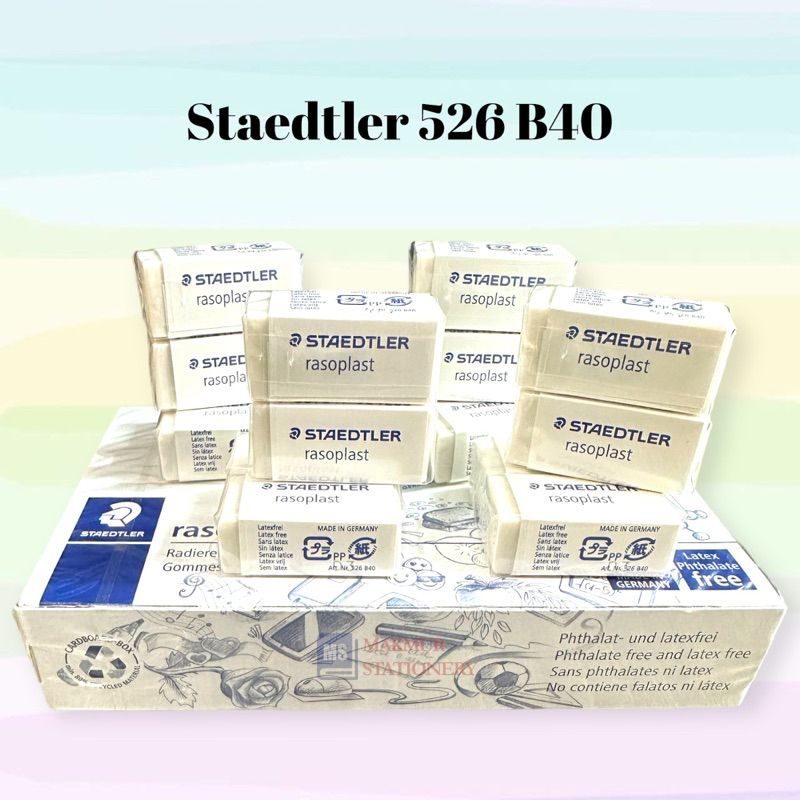 

Penghapus Staedtler Putih Kecil Rasoplast 526 B40 (Pcs)