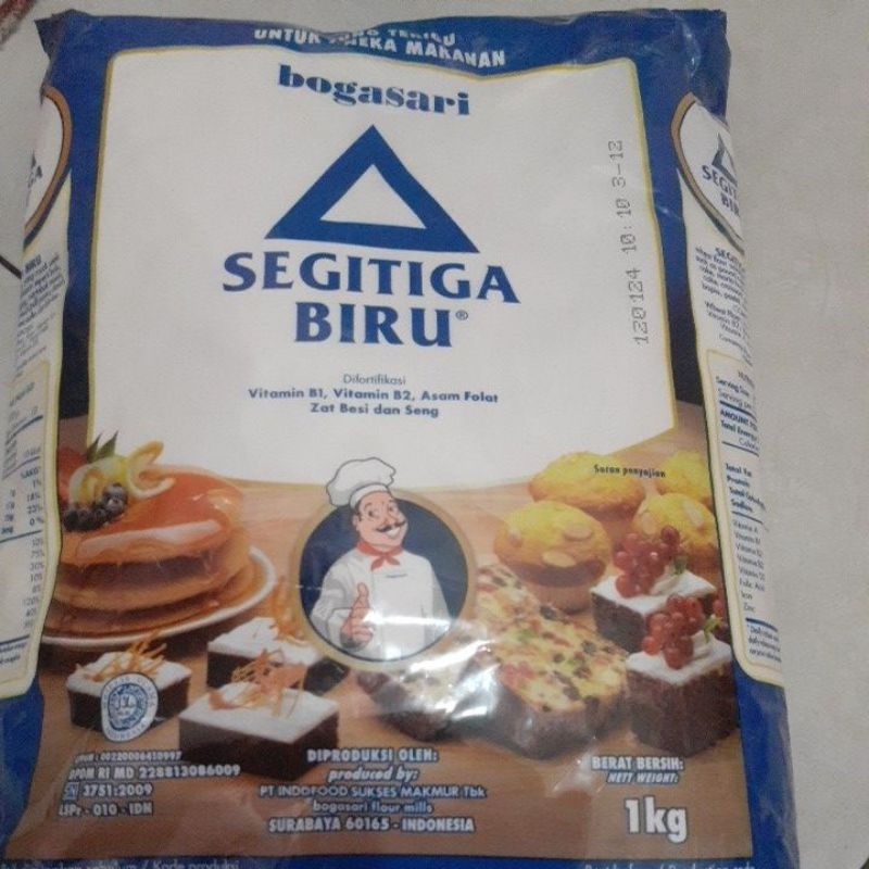

tepung segitiga biru koki