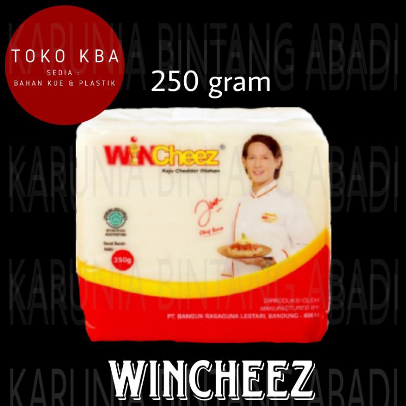 

Keju Cheddar Olahan Wincheez Regular 250 Gram