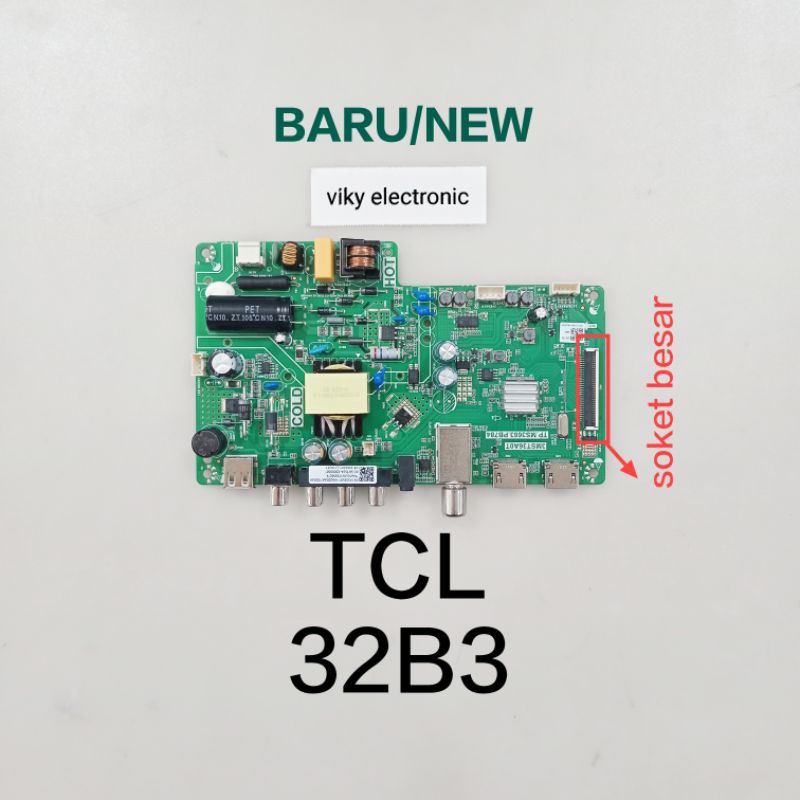 TCL 32B3 mainboard mb modul mobo mesin tv TCL 32B3