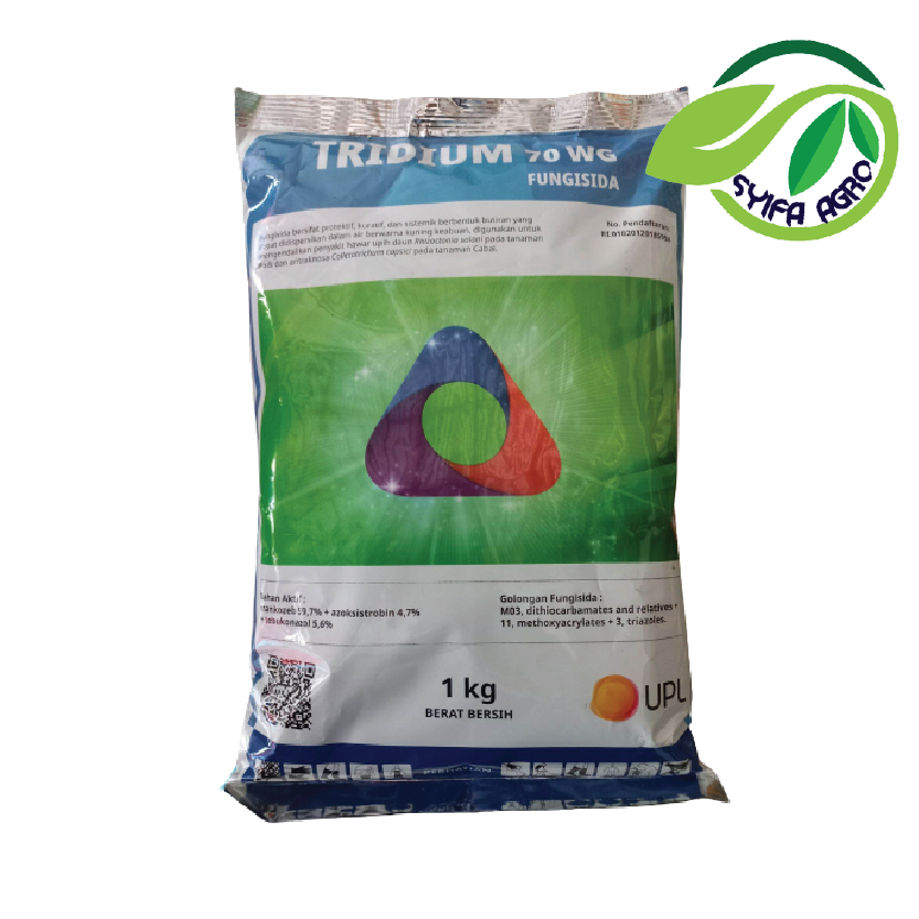 TRIDIUM 70WG 1KG FUNGISIDA 3 BAHAN AKTIF